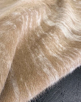 Beige Brindle Cowhide Rug