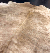 Close-up of a fur texture with a dark background