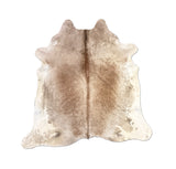 gray brown cowhide rug