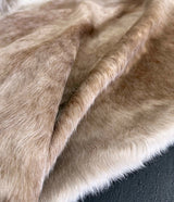 gray brown cowhide rug