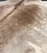 gray brown cowhide rug