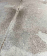 gray cowhide rug