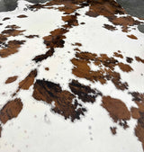 black brown white cowhide rug