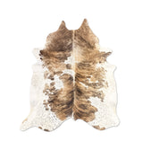 black brown cowhide rug