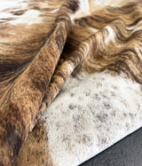black brown cowhide rug