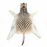 real zebra hide rug