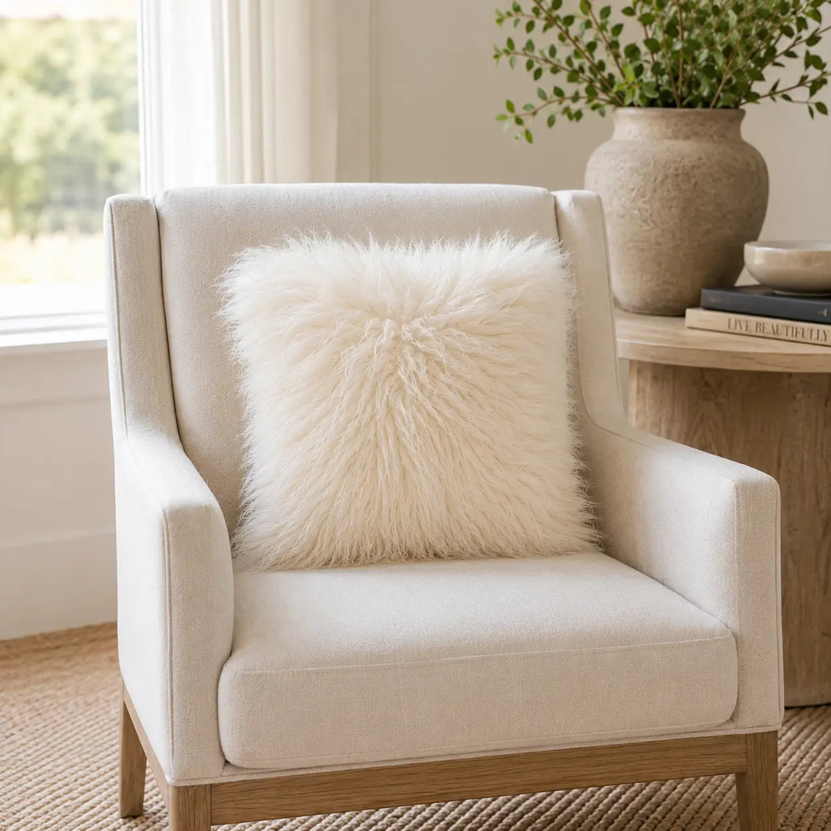 Icelandic Sheepskin Pillow