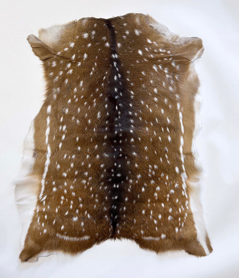axis deer hide - exotic animal hide