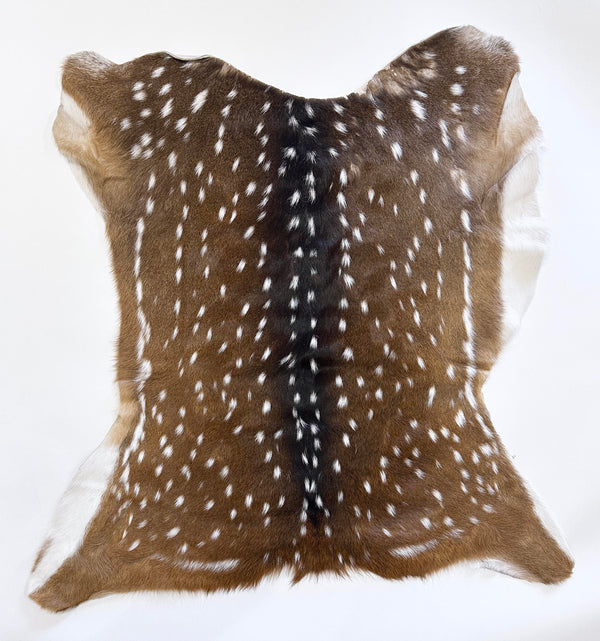 axis deer hide - exotic animal hide