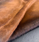 Black Brown Cowhide Rug
