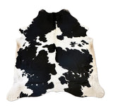 black white cowhide rug