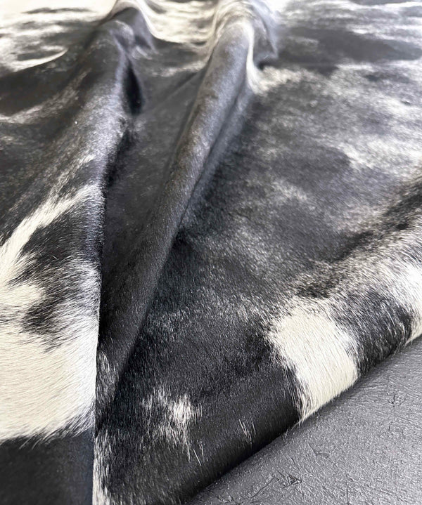 black white cowhide rug