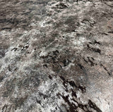 distressed cowhide rug