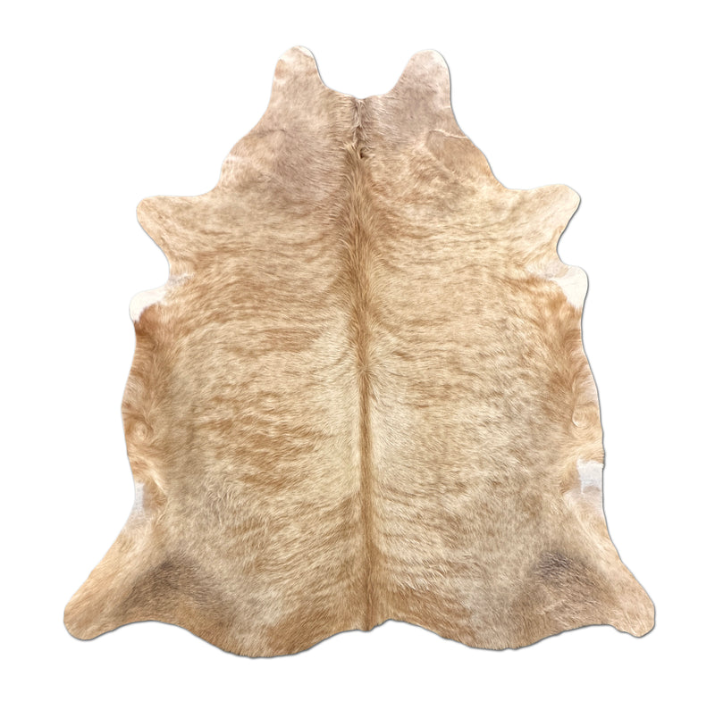 brown brindle cowhide rug