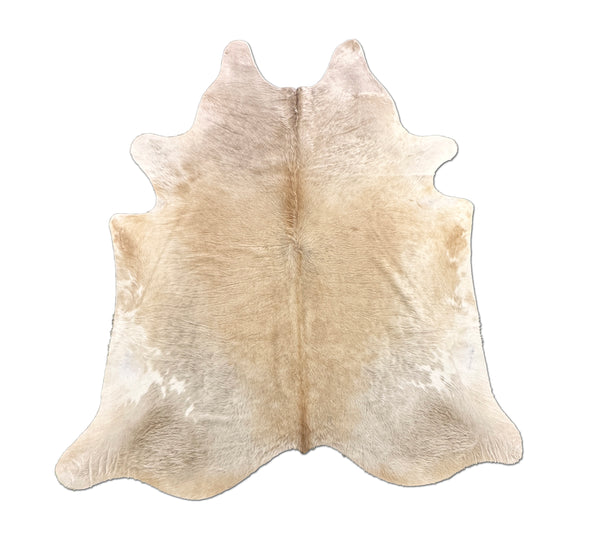 brown cowhide rug
