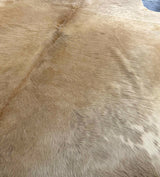 brown cowhide rug