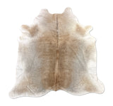 gray brown cowhide rug
