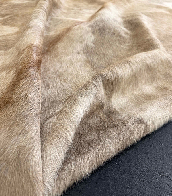 gray brown cowhide rug