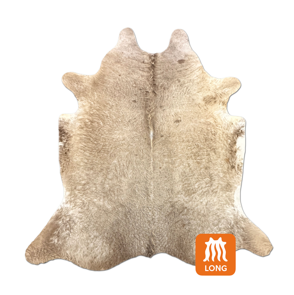 Bronze Gray Cowhide Rug
