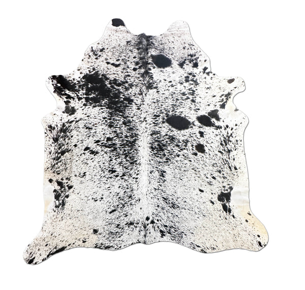 black white cowhide rug
