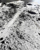 black white cowhide rug