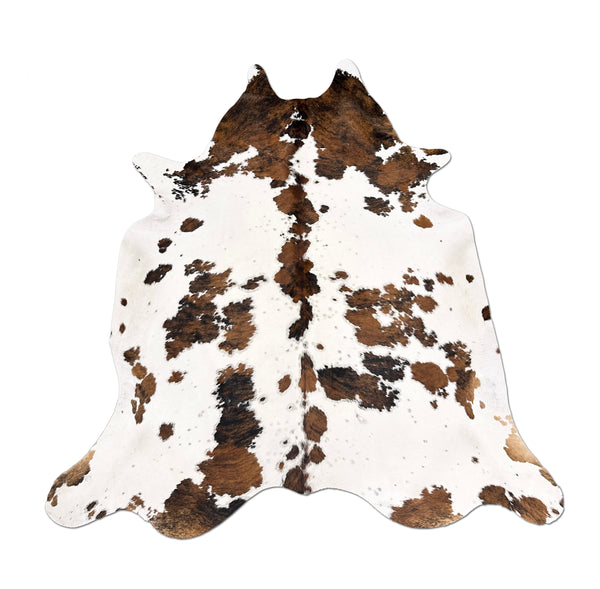 black brown white cowhide rug