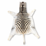 authentic zebra hide rug