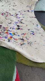 Metallic Prism Cowhide Rug - NEW ITEM