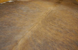 brown gray brindle cowhide rug