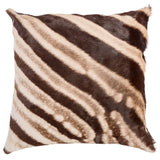 African Real Zebra Fur Pillow